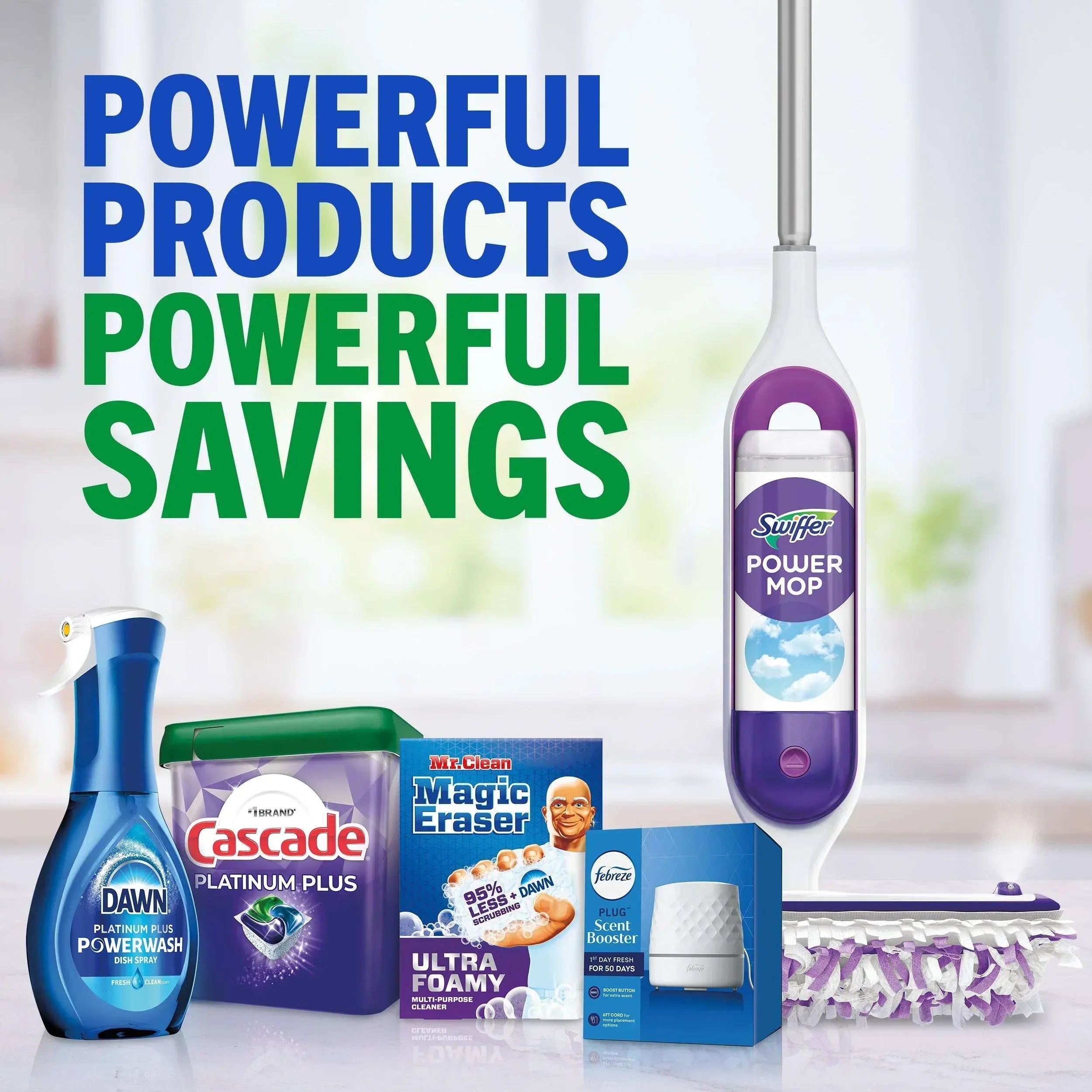 Febreze Plug Scent Booster Air Freshener, Scented Oil Diffuser Starter Kit