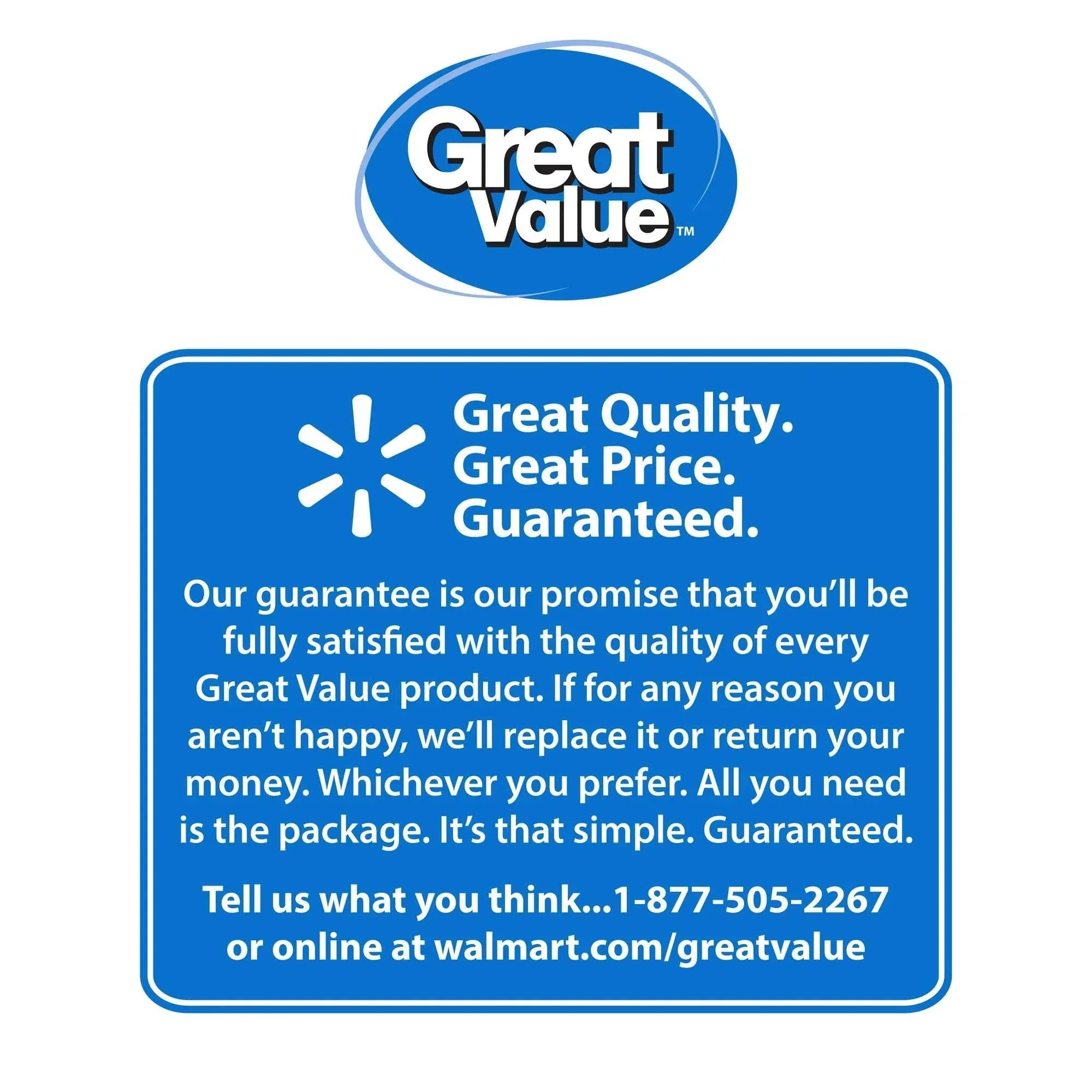 Great Value Everyday Strong Paper Towels, Split Sheets, 2 Double Rolls, Compare to Sparkle®