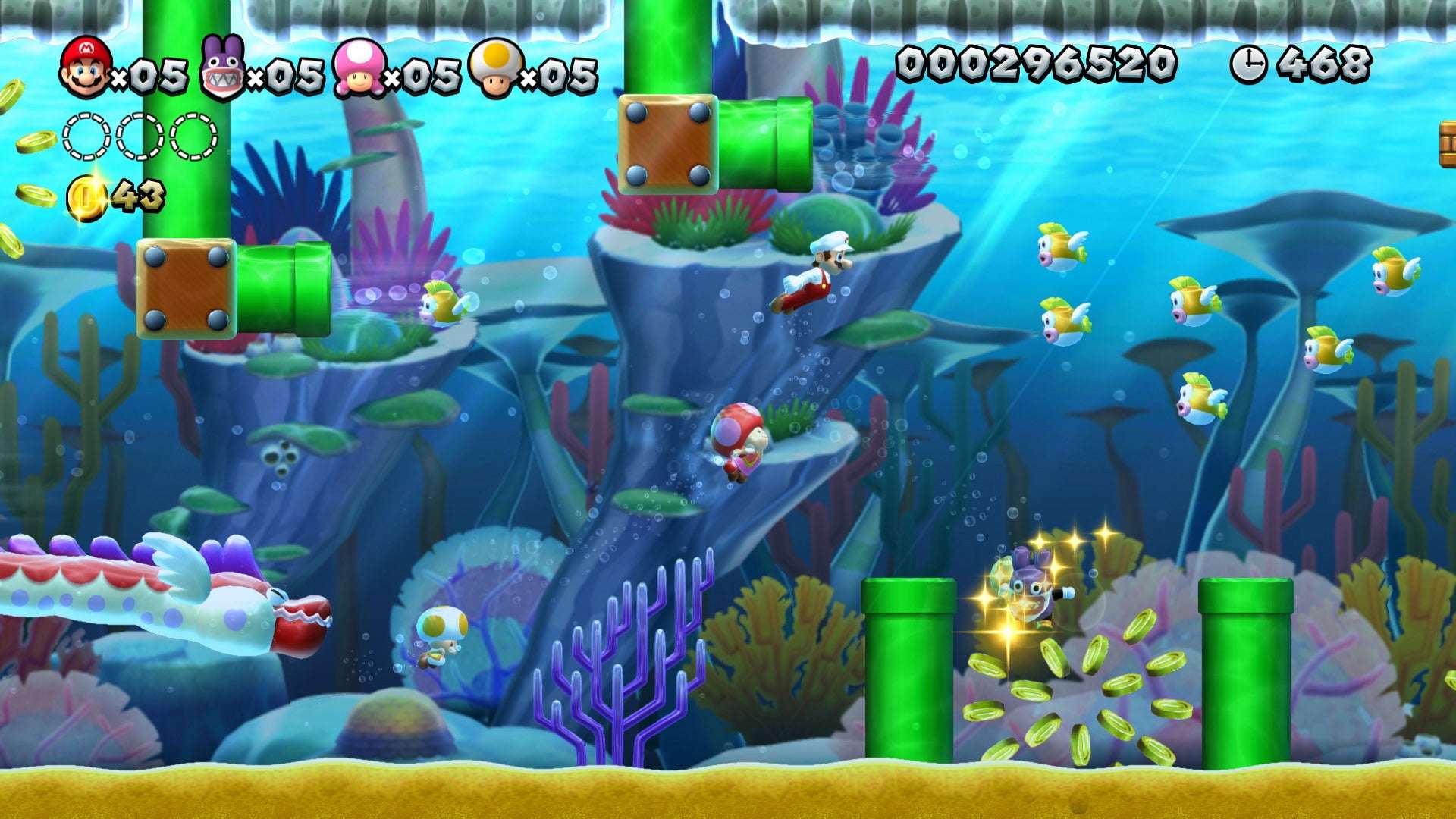 Super Mario Bros U: Deluxe, Nintendo Switch, [Edición Física]