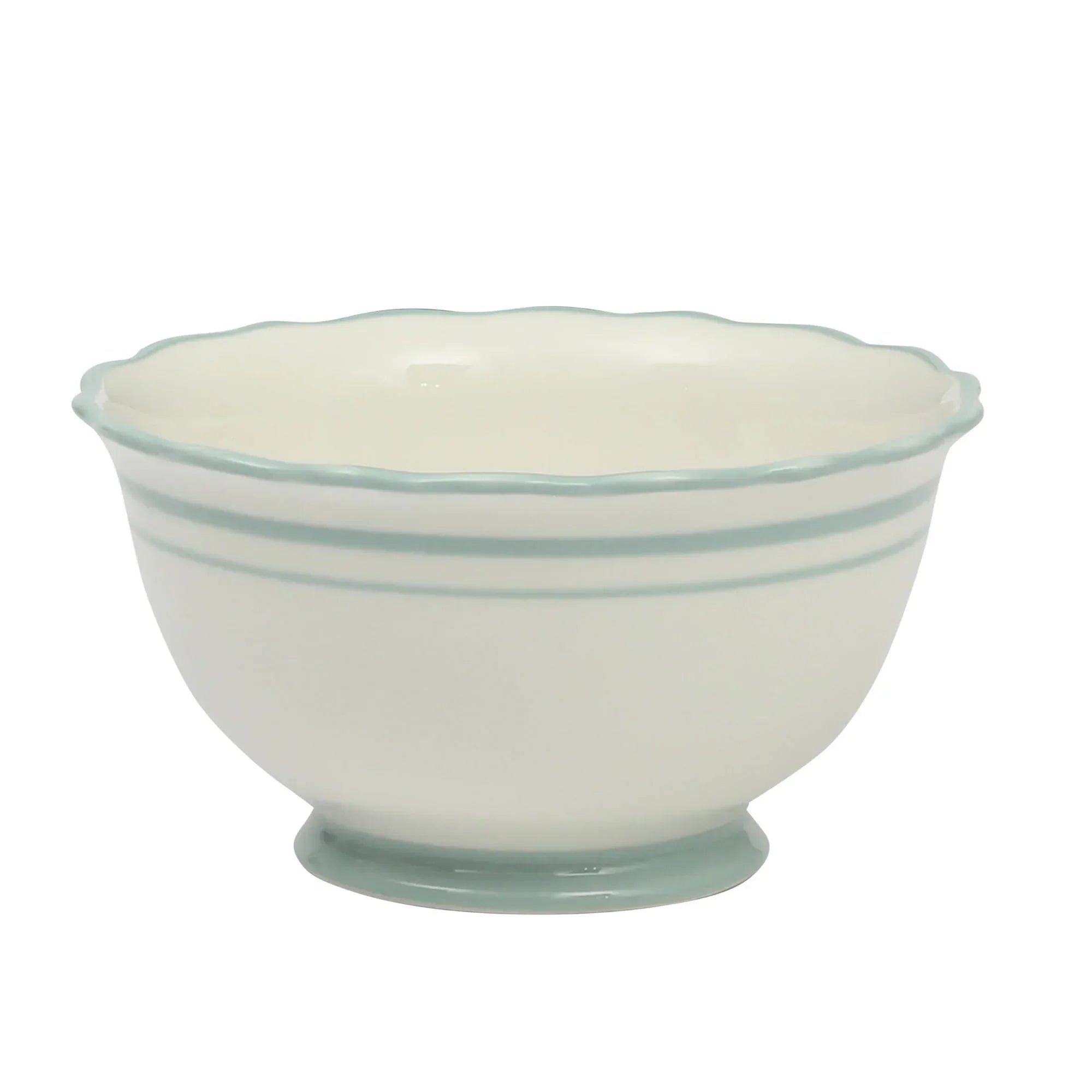 The Pioneer Woman Ainsley 12-Piece Ceramic Dinnerware Set, Sage Blue