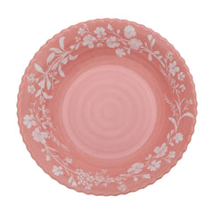 The Pioneer Woman Daisy 12-Piece Bamboo Melamine Dinnerware Set, Pink