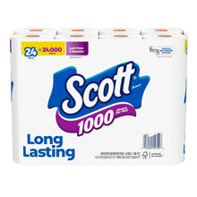 Scott 1000 Long Lasting toilet paper roll pack, 24-count