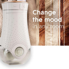White Glade warmer with scent reservoir and side knob