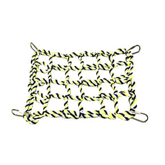 Djunllk Parrot Climbing Color Climbing Net Rope Hanging Pet Toy Hamster, Pet Bird Supplies