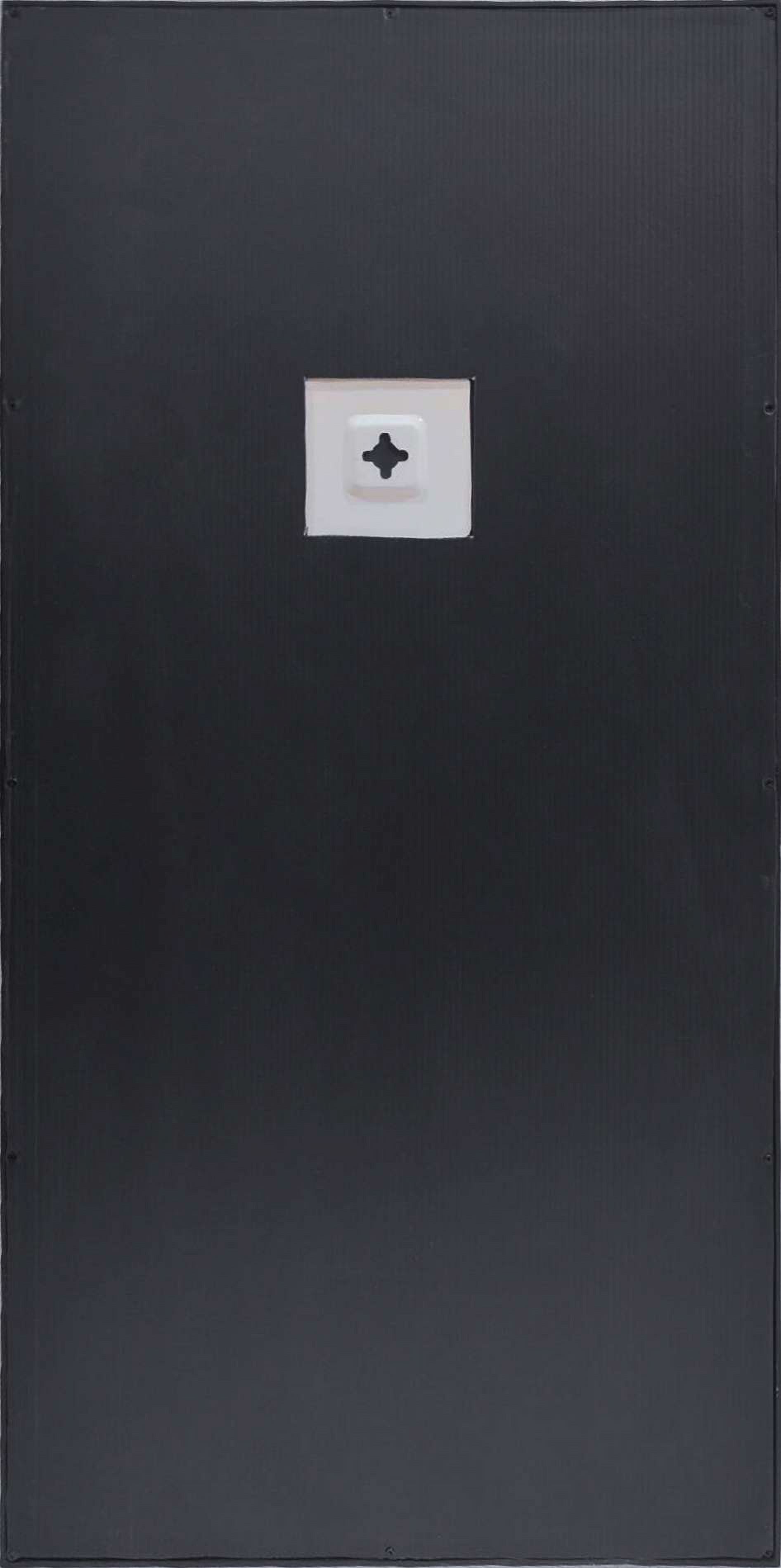 Mainstays 16x32 2 Pack Black Framed Large Wall Mirror Set for Living Room