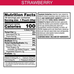 Special K Bar Strawberry Chewy Pastry Crisps, 100 Calories, 15.84 oz, 36 Count