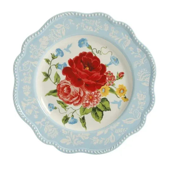 The Pioneer Woman Sweet Rose 12-Piece Dinnerware Set