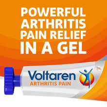 Voltaren arthritis pain gel tube with blue end cap