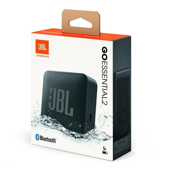 JBL Go Essential 2 - Portable Waterproof Speaker - Black