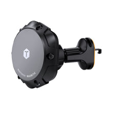 Circular magnetic phone mount head with adjustable arm and clamp attachment