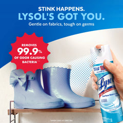 Lysol Disinfectant Spray, Sanitizing and Antibacterial Spray, Crisp Linen Scent, 19 fl oz, 2 Pack - USA MEGA SHOP