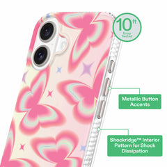 onn Retro Butterfly Phone Case for iPhone 16