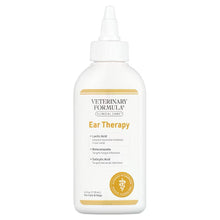 Veterinary Formula Clinical Care ear therapy bottle, front view with pump sprayer
