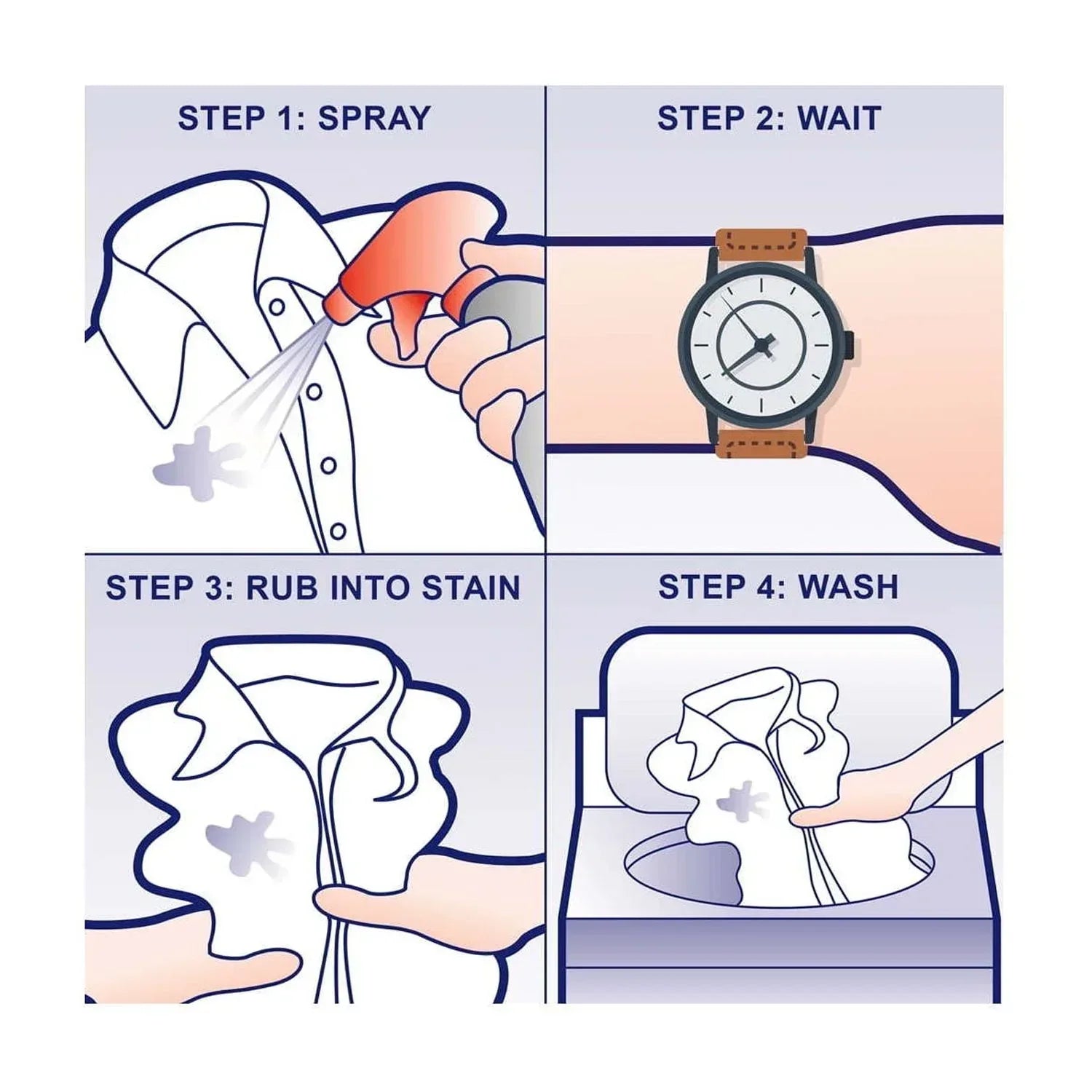 Spray 'n Wash Pre-Treatment Laundry Stain Remover Solution Refill Bottle, 60oz
