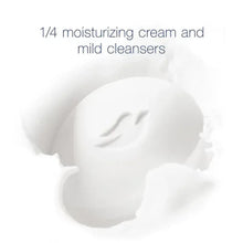 White Dove beauty bar soap in creamy splash, oval bar with logo