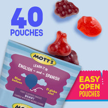 Berry snack pouches pouch graphic with 40 count and easy open pouch text