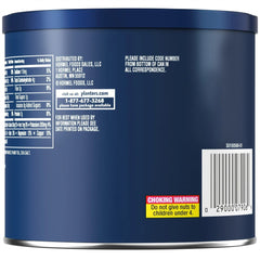 (6 pack) PLANTERS Redskin Spanish Peanuts, Roasted Salted Peanuts, Plant Based Protein, 12.5 oz Steel Can