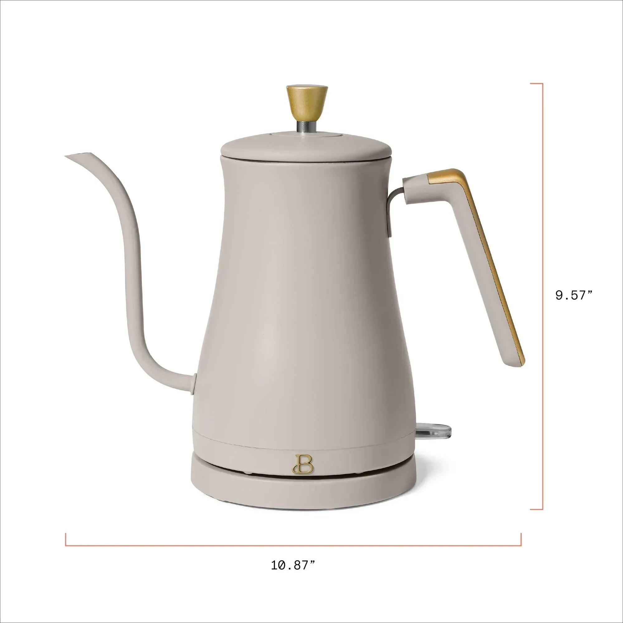 Beautiful 1-Liter Electric Gooseneck Kettle 1200 W, by Drew Barrymore