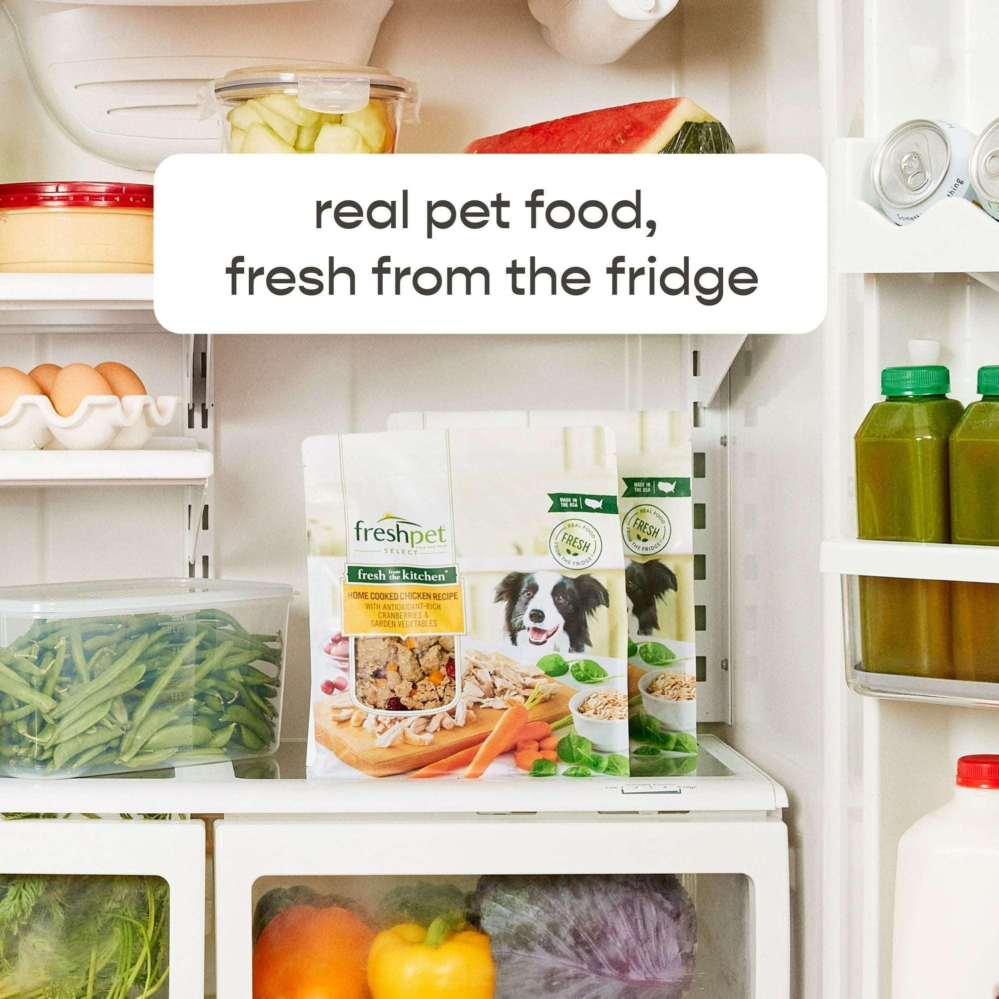Freshpet Fresh Dog Food, Chunky Beef Recipe, Slice & Serve Roll, 6 lb.
