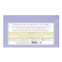 Niacinamide body scrub box back panel with ingredient and label details