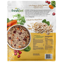 Freshpet Fresh Dog Food, Fresh From The Kitchen, Home Cooked Chicken Recipe, 4.5 lb.