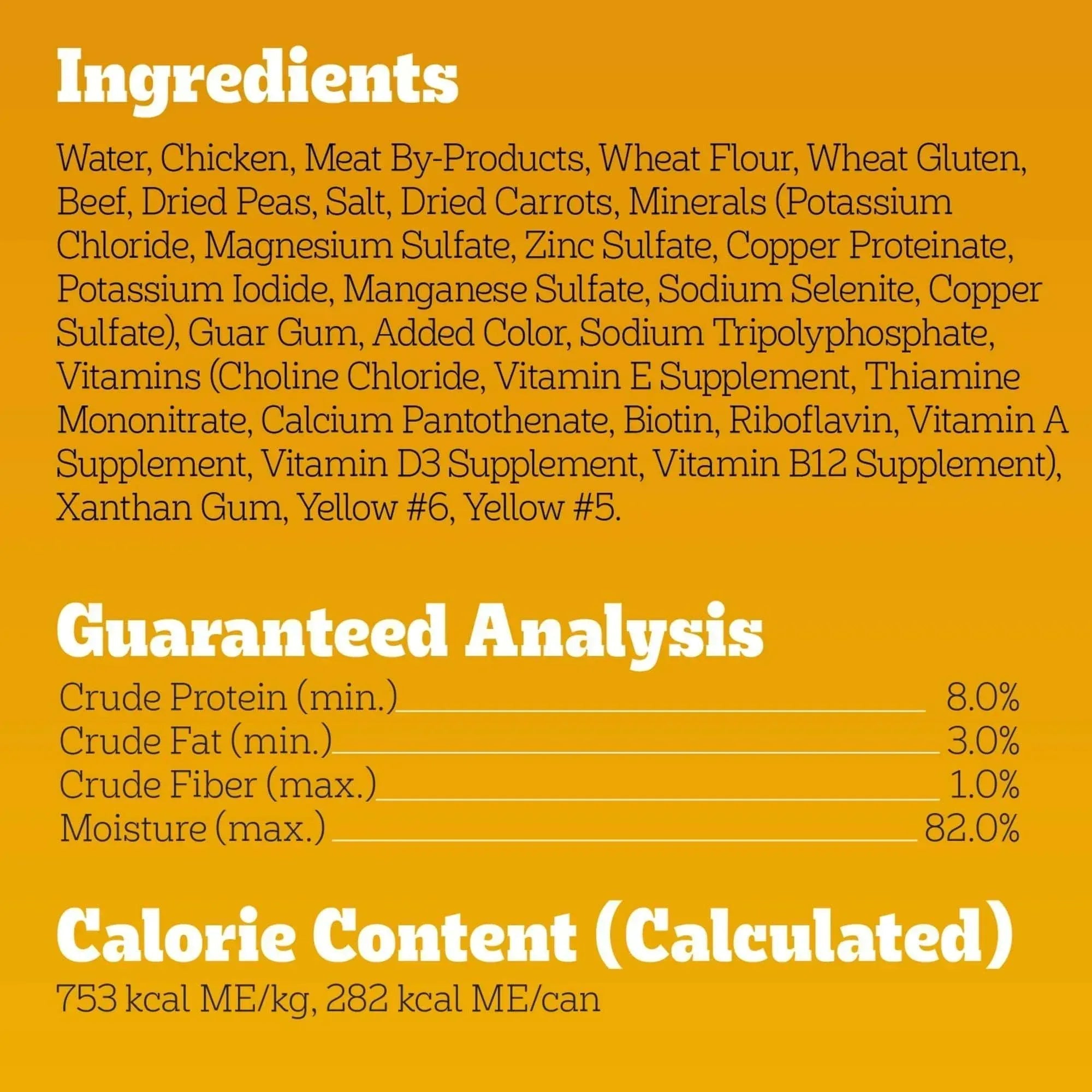 Pedigree Choice Cuts In Gravy Adult Soft Wet Dog Food Country Stew Flavor, 13.2 oz Cans, 12 Count