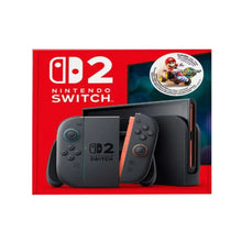 Nintendo Switch 2 console set with controllers in retail box