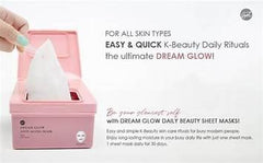 glowiest Dream Glow Daily Rituals Beauty Face Mask Set, 60-count