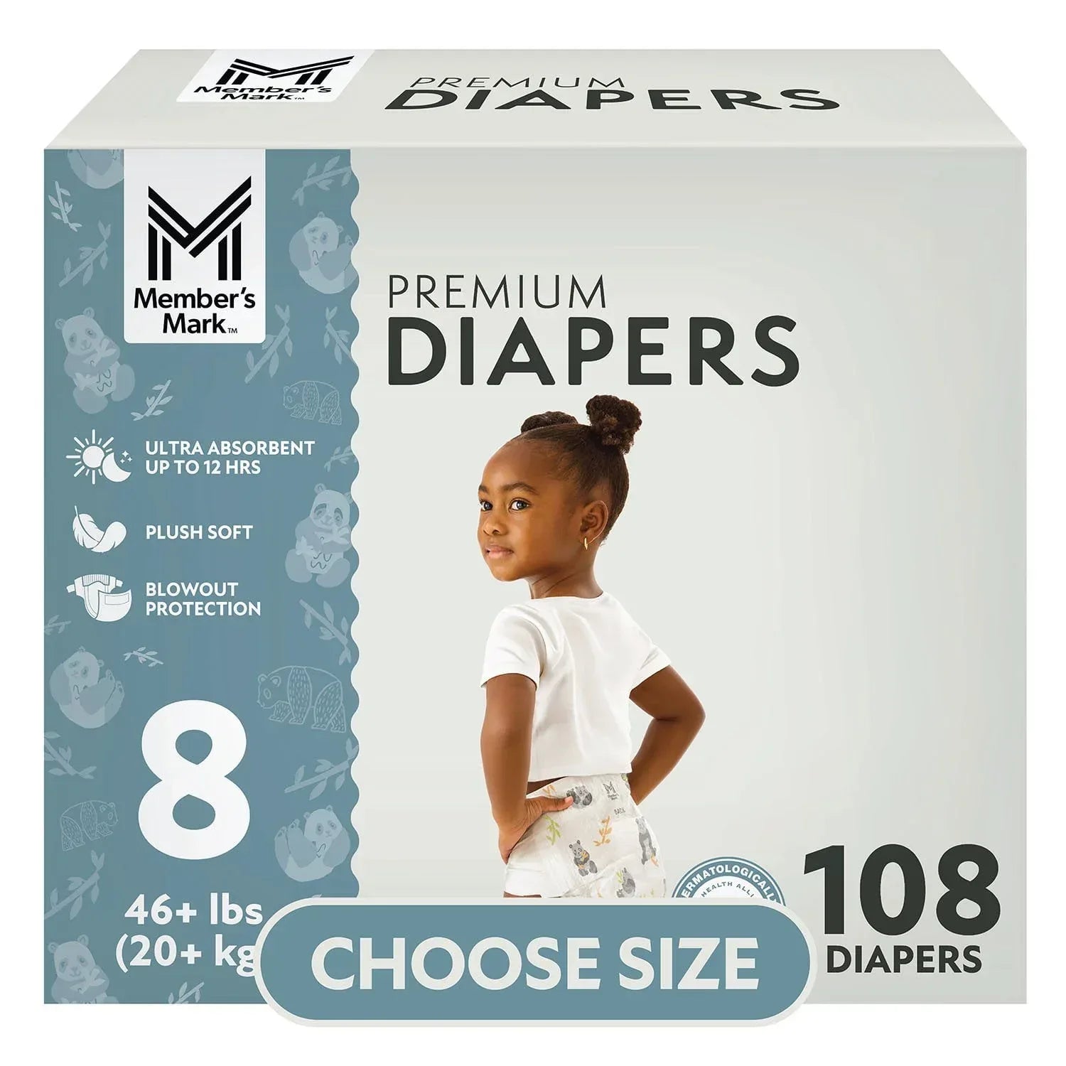 Member's Mark Premium Baby Diapers, Choose Size