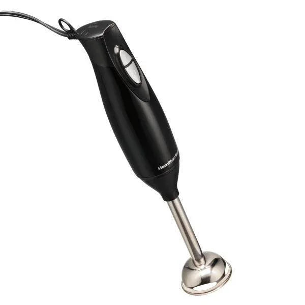 Hamilton Beach 3-in-1 Hand Blender with Wisk 59768: Immersion Handheld Mixer, 2 Speeds, Dishwasher-Safe, 225W, Black
