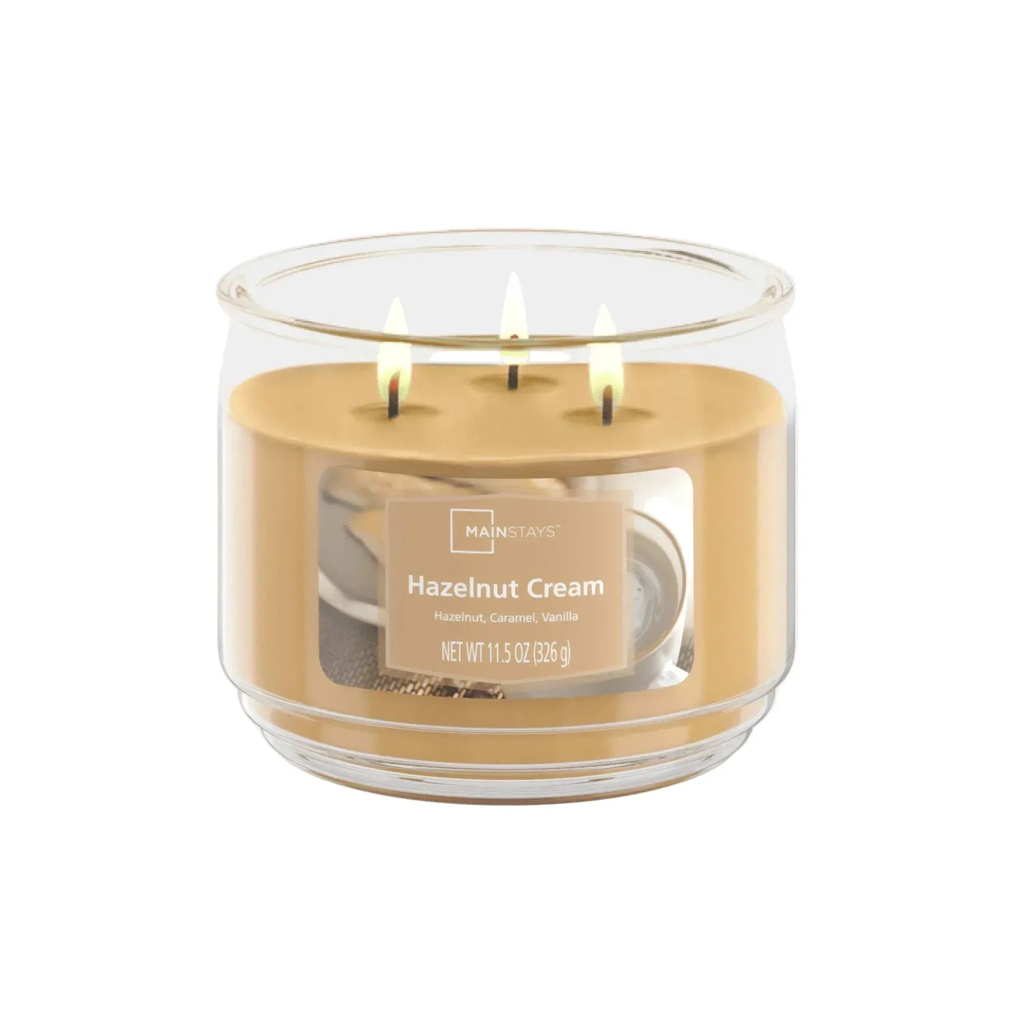 Mainstays 3-Wick Scented Glass Jar Candle, 11.5oz.