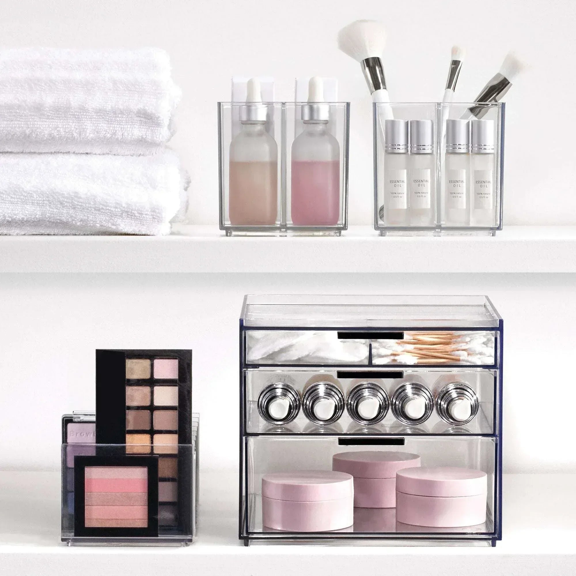 iDESIGN 4-piece Cosmetic Organizer Set