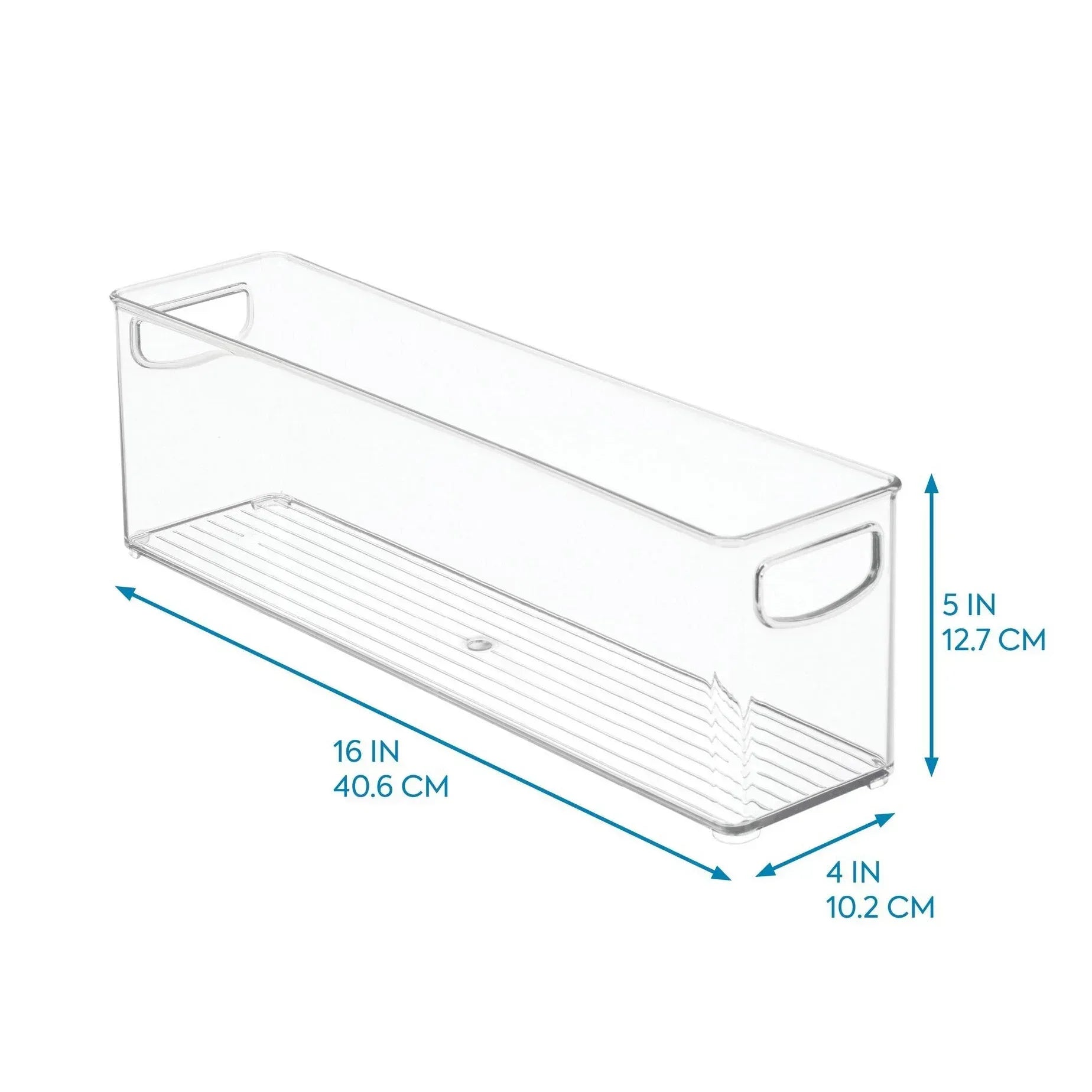iDESIGN Linus Deep Storage Bins, 6-piece Set