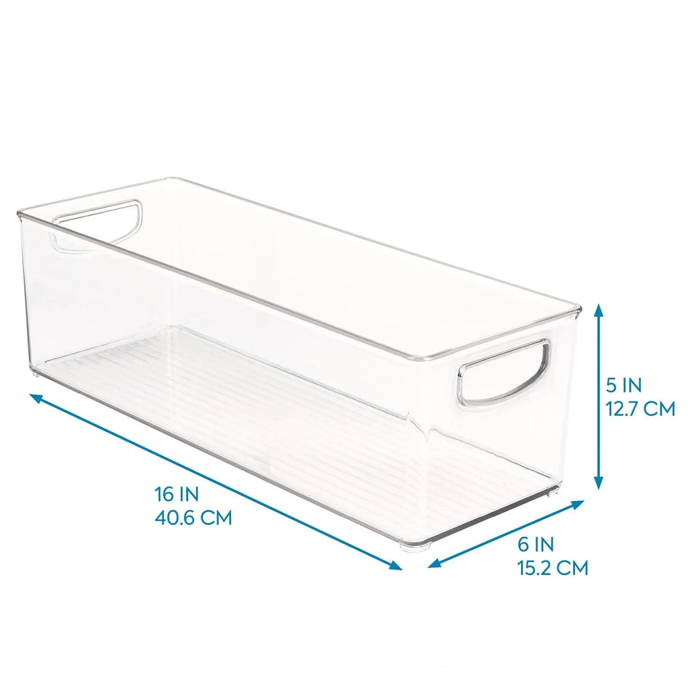 iDESIGN Linus Deep Storage Bins, 6-piece Set - USA MEGA SHOP