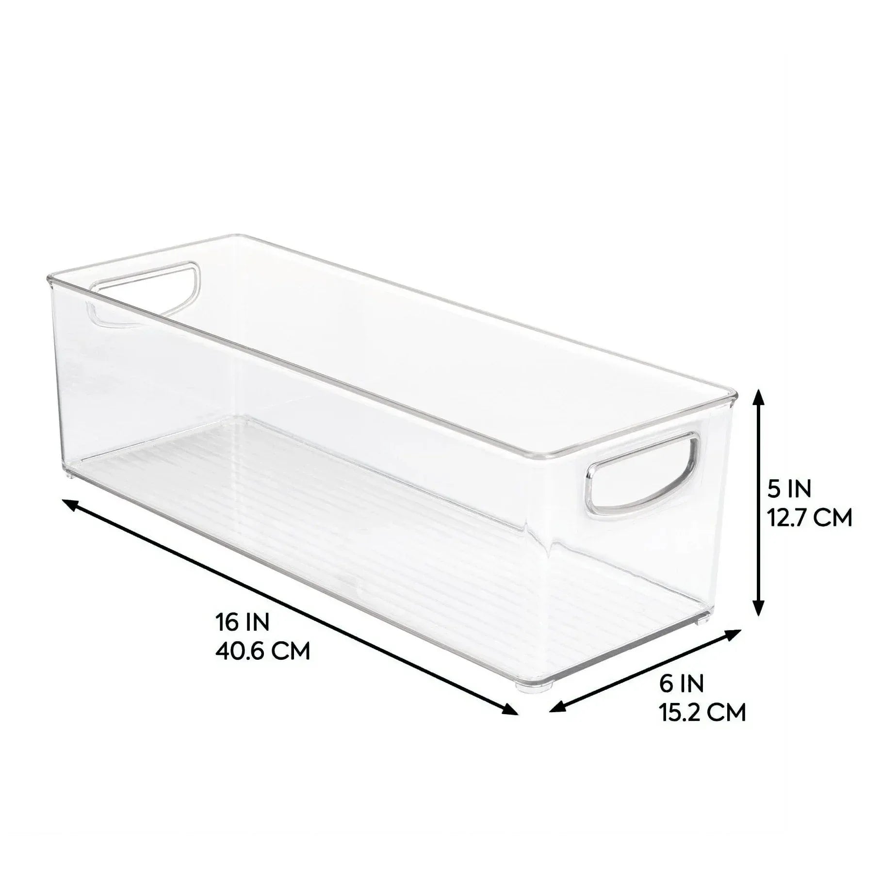 iDESIGN Linus Deep Storage Bins, 6-piece Set - USA MEGA SHOP