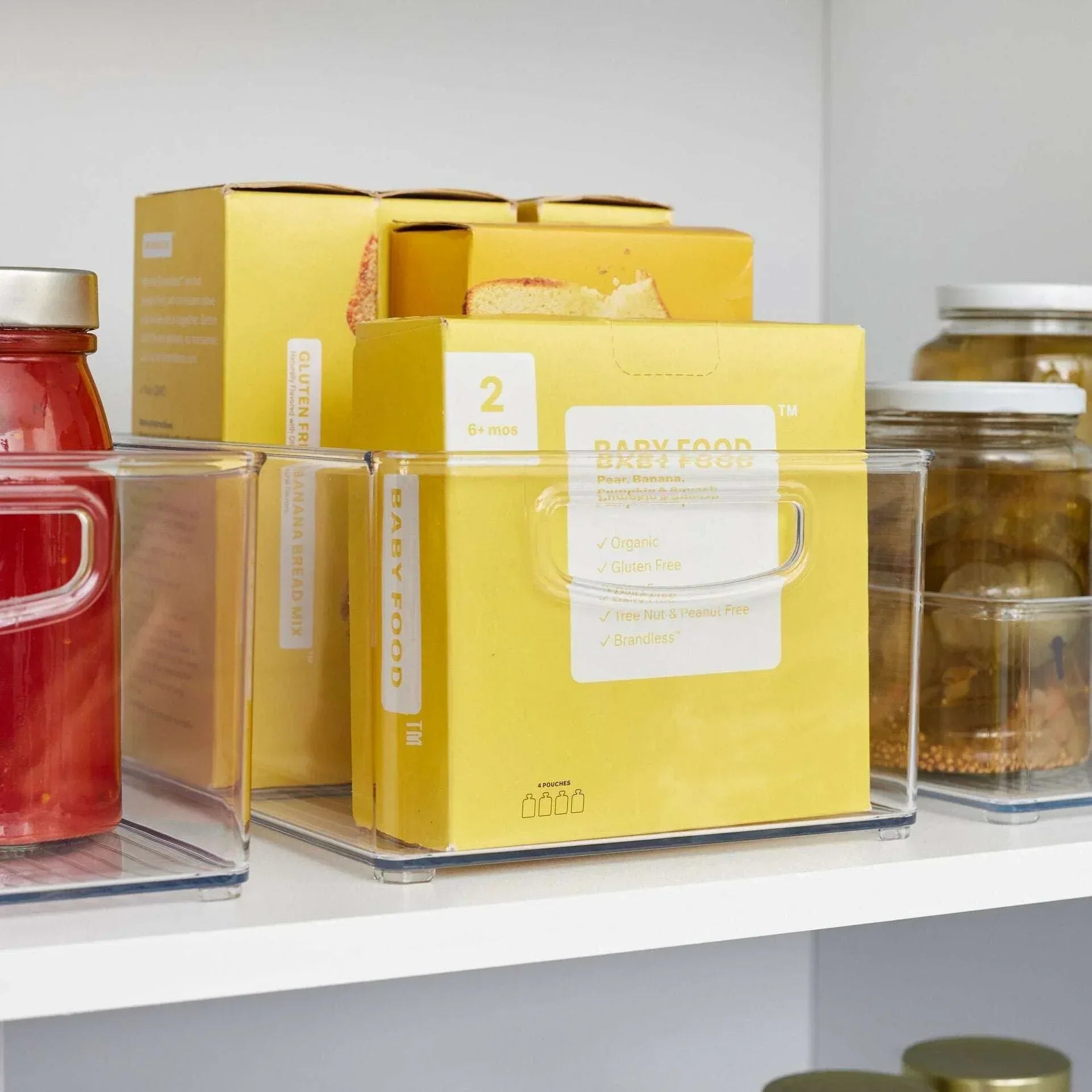 iDESIGN Pantry Bins, 6-piece Set - USA MEGA SHOP