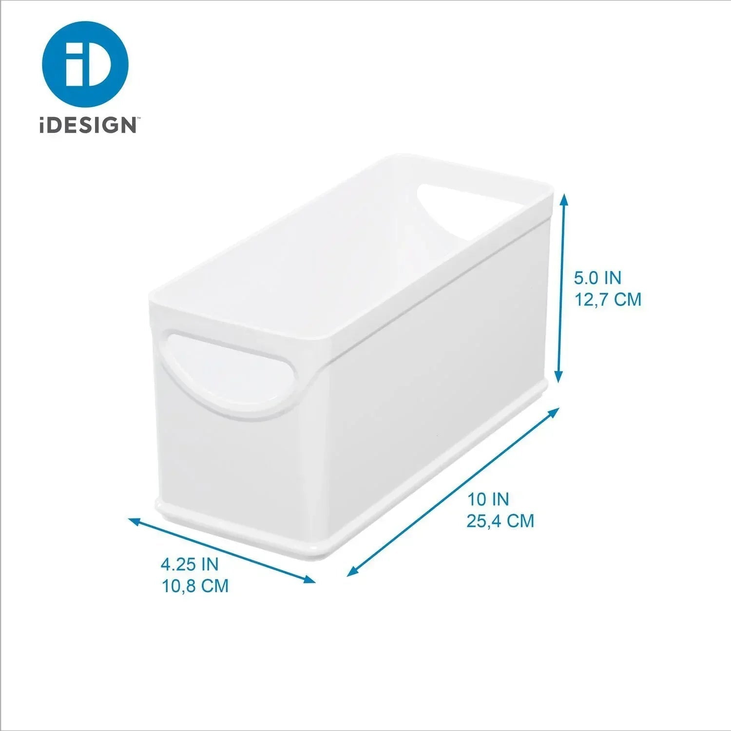 iDesign 9-Piece Recycled White Stacking Kitchen and Pantry Storage Set