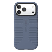 CandyShell Grip case for iPhone 17 Pro Max, dark blue textured back and camera cutouts