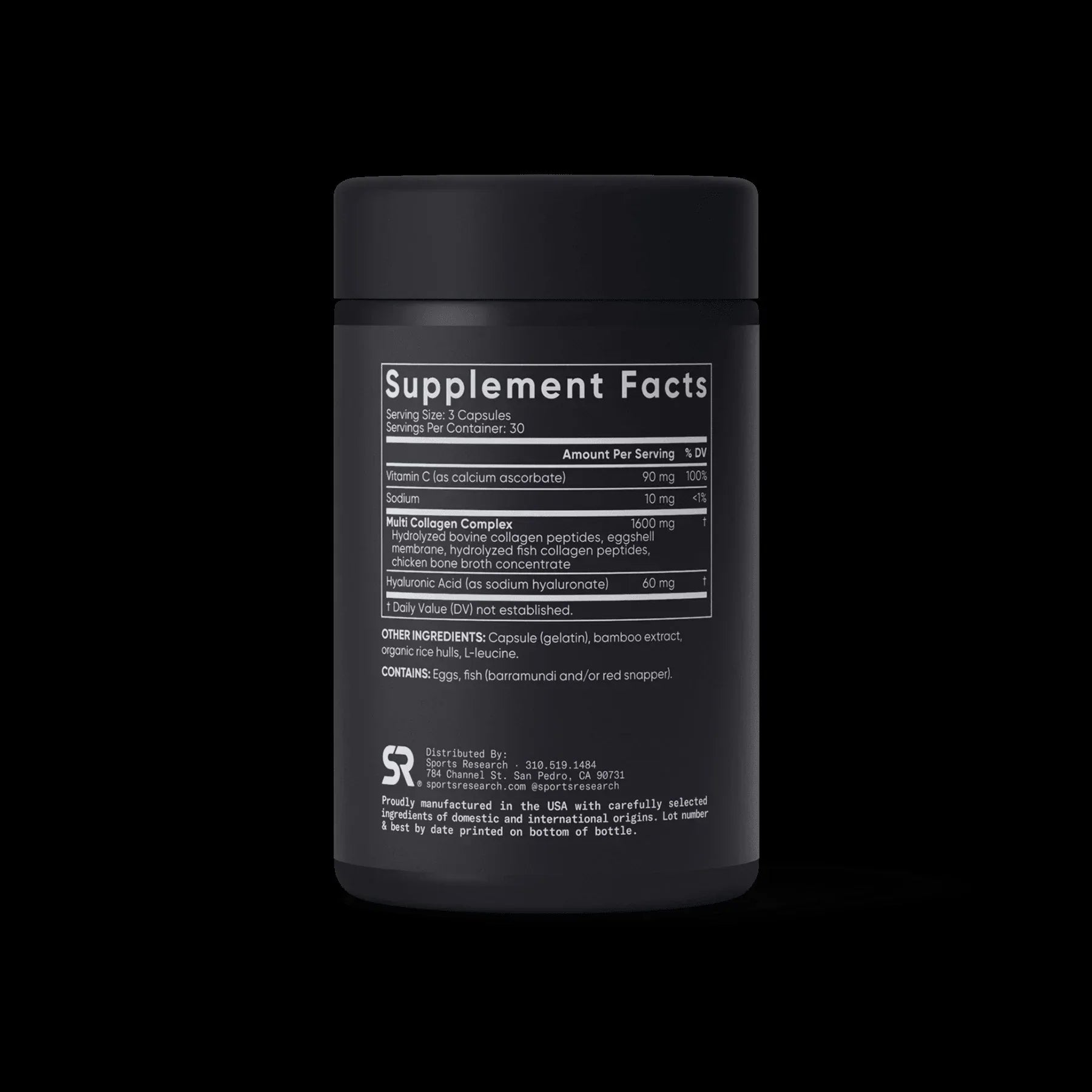 Multi Collagen Complex (90 capsules) 1600 mg