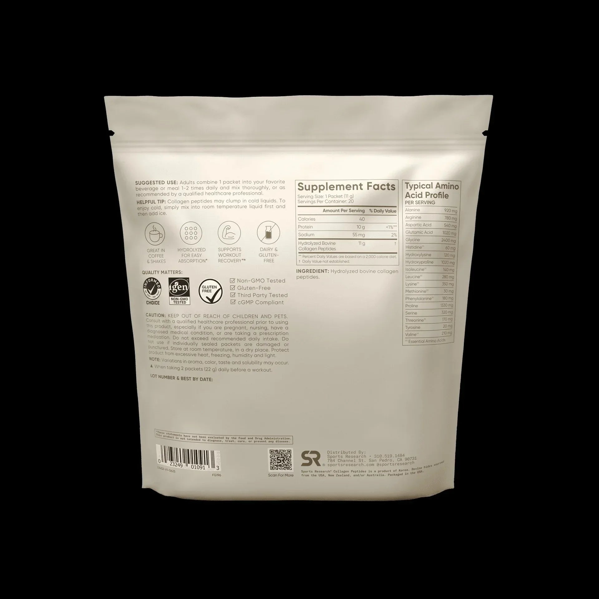Collagen Peptides unflavored