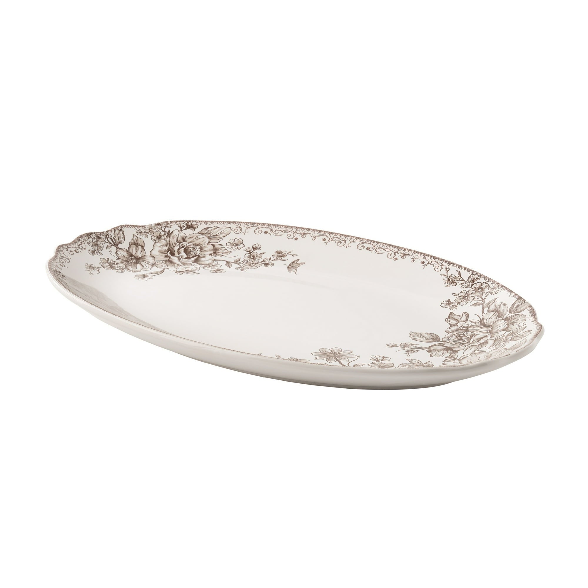 The Pioneer Woman Agatha Stoneware 16-inch Serving Platter