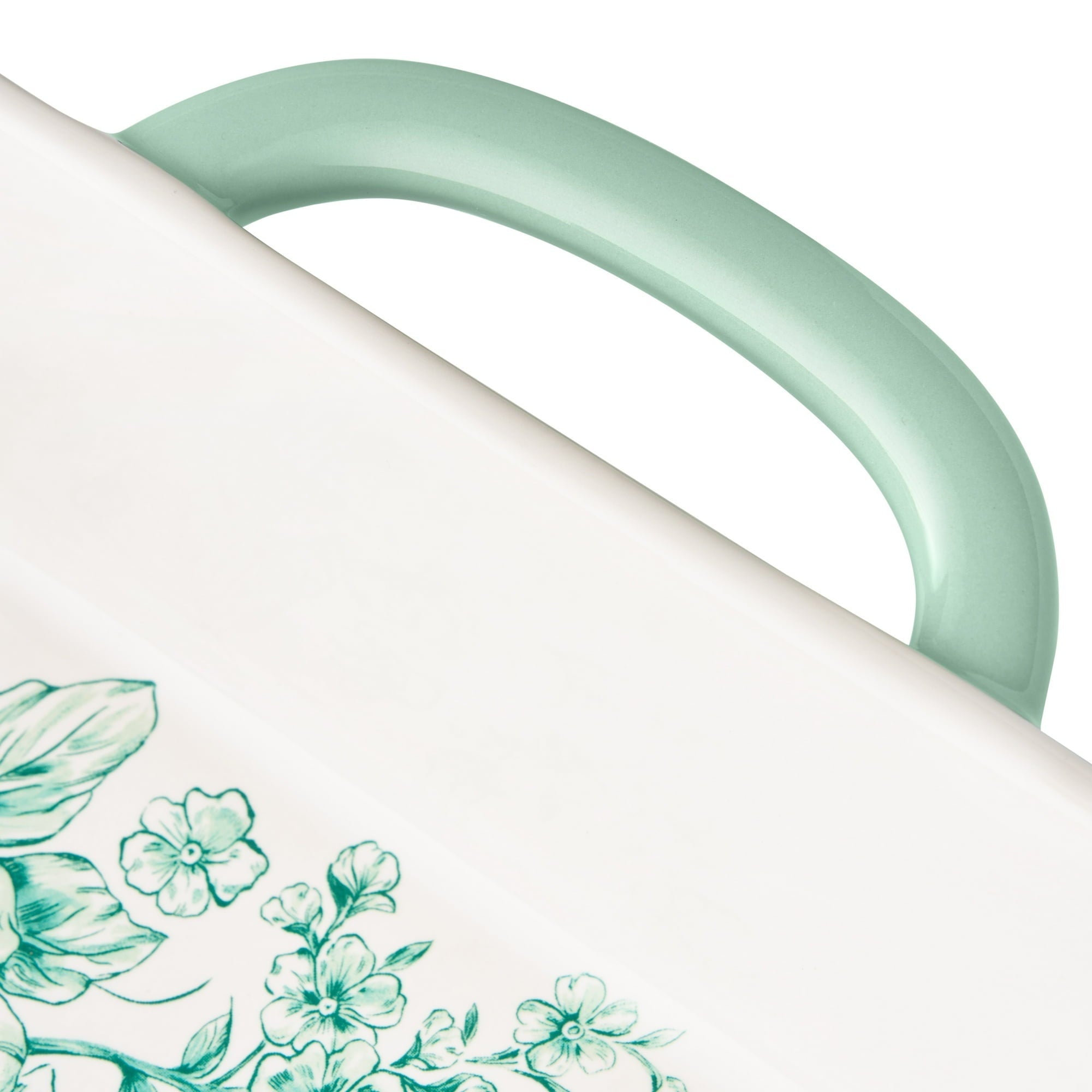 The Pioneer Woman Agatha Rectangular Baker with Platter Lid, 9" x 13"