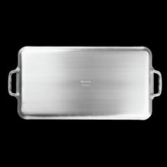Vasconia 20" Double Burner Griddle - Non-Stick, Dishwasher Safe, Aluminum Handles