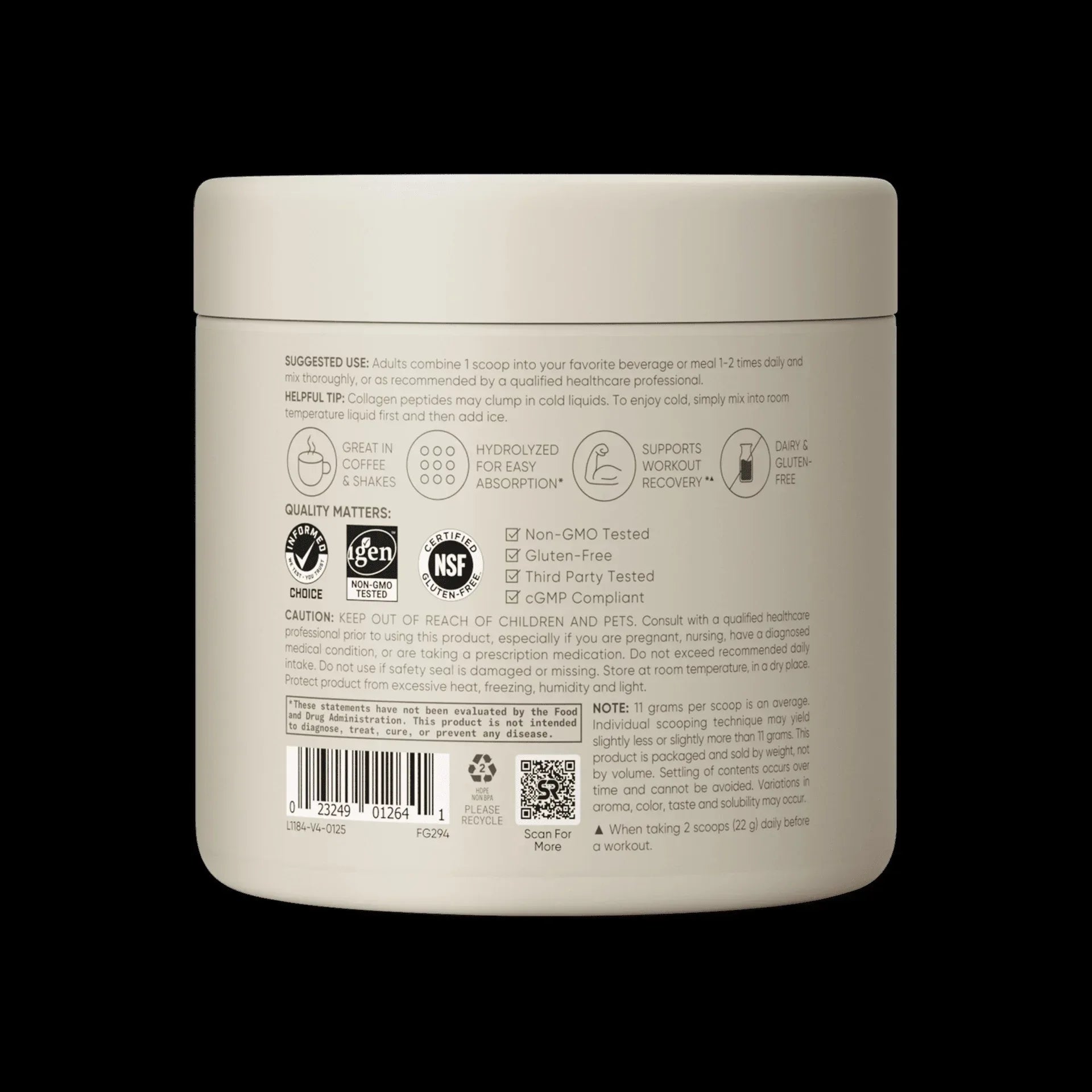 Collagen Peptides unflavored