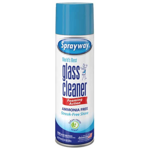 Sprayway Glass Cleaner Aerosol, 19 Oz