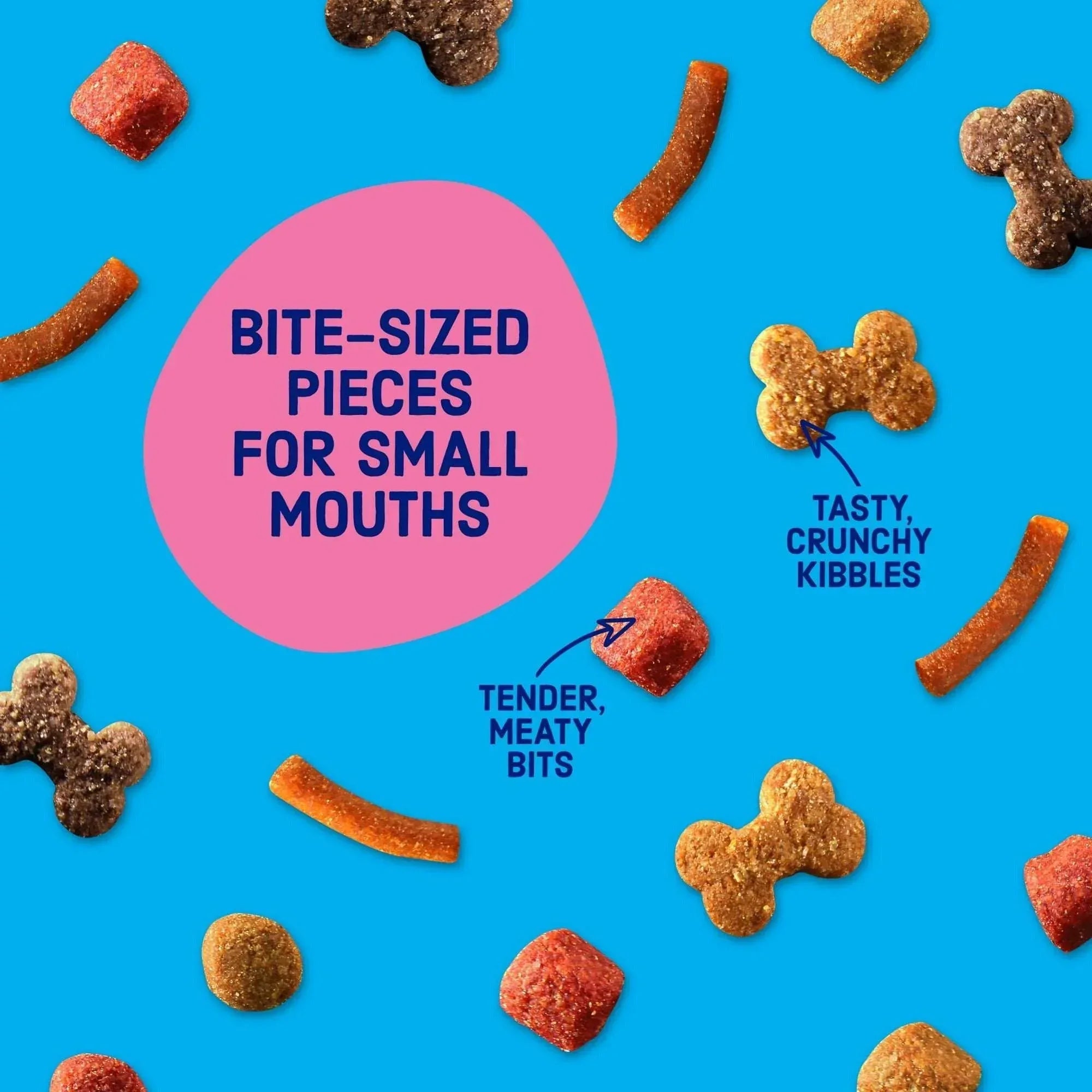 Kibbles ‘n Bits Mini Bits Small Breed Dry Dog Food Savory Beef & Chicken