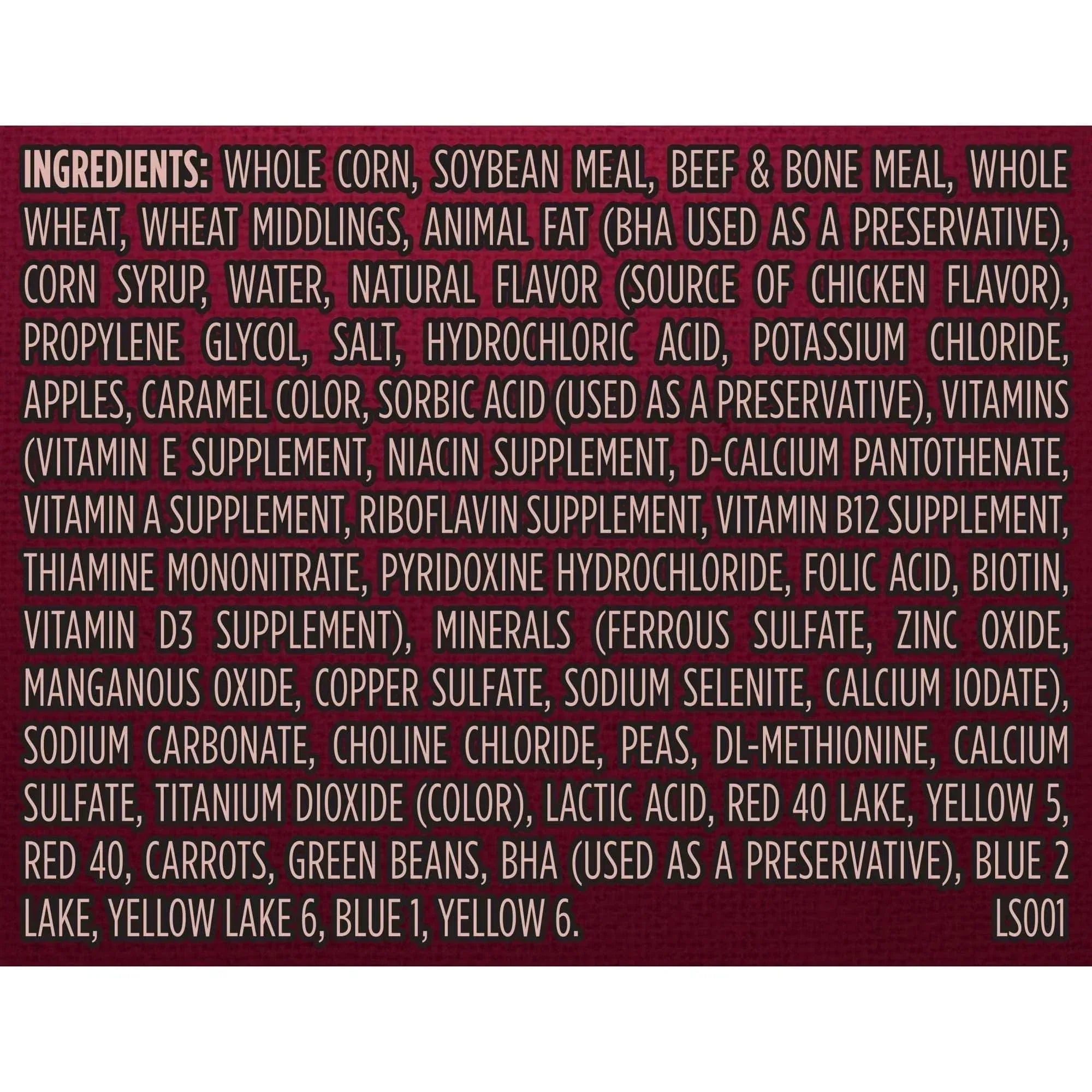 Kibbles ‘n Bits Bistro Mini Bits Small Breed Dry Dog Food Beef & Apple Flavors, 16 lb. Bag