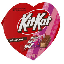 KitKat Miniatures milk chocolate wafer gift box with small wafer pieces shown
