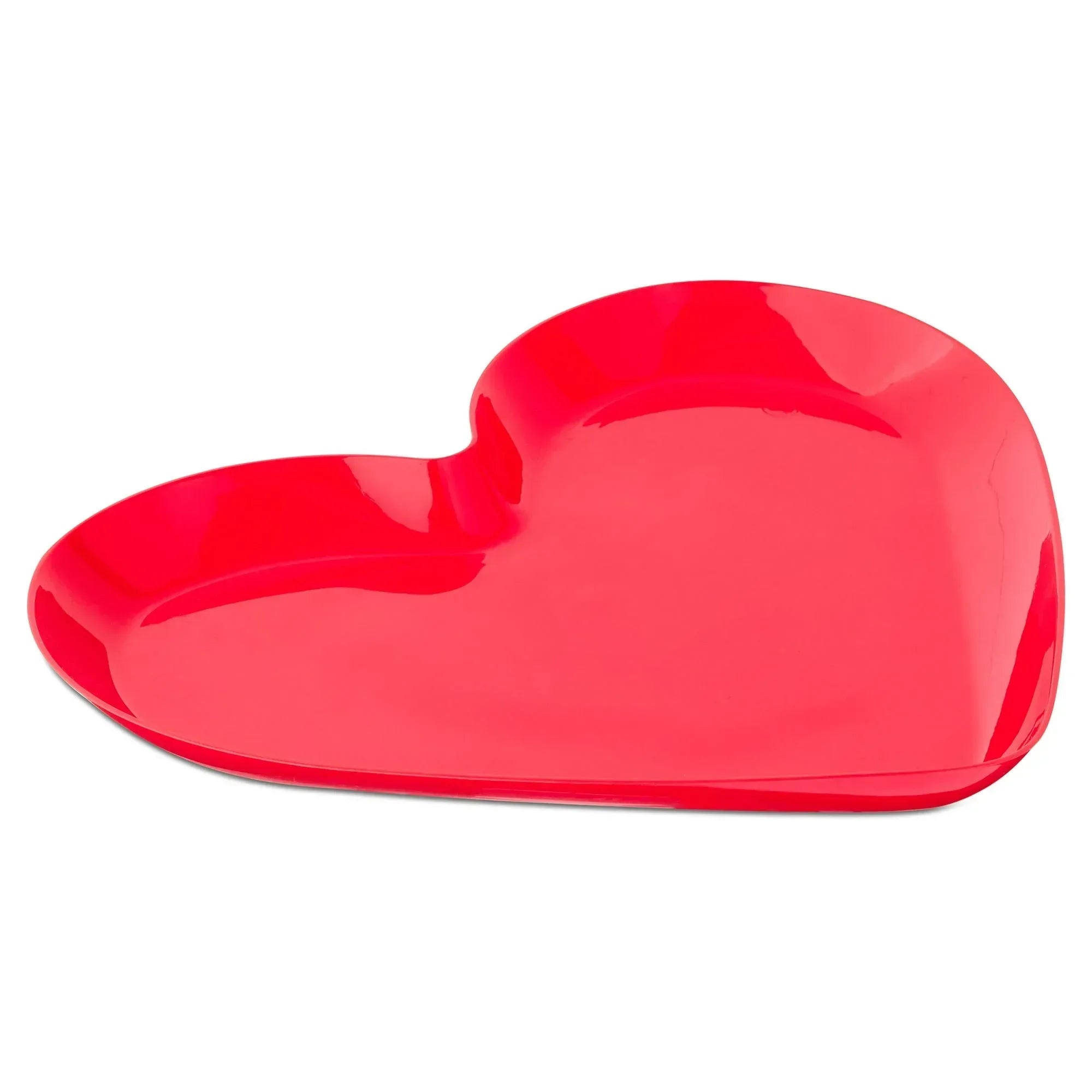 Heart Platter, Red, 13" x 11", Valentine's Day by Way To Celebrate, 2 ct.