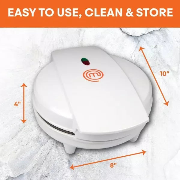 MasterChef Waffle Cone & Bowl Maker- Shaper Roller and Bowl Press- Ice Cream Cone Baking Cookie Iron Machine, Fun Kitchen Appliance for Sundae Parties